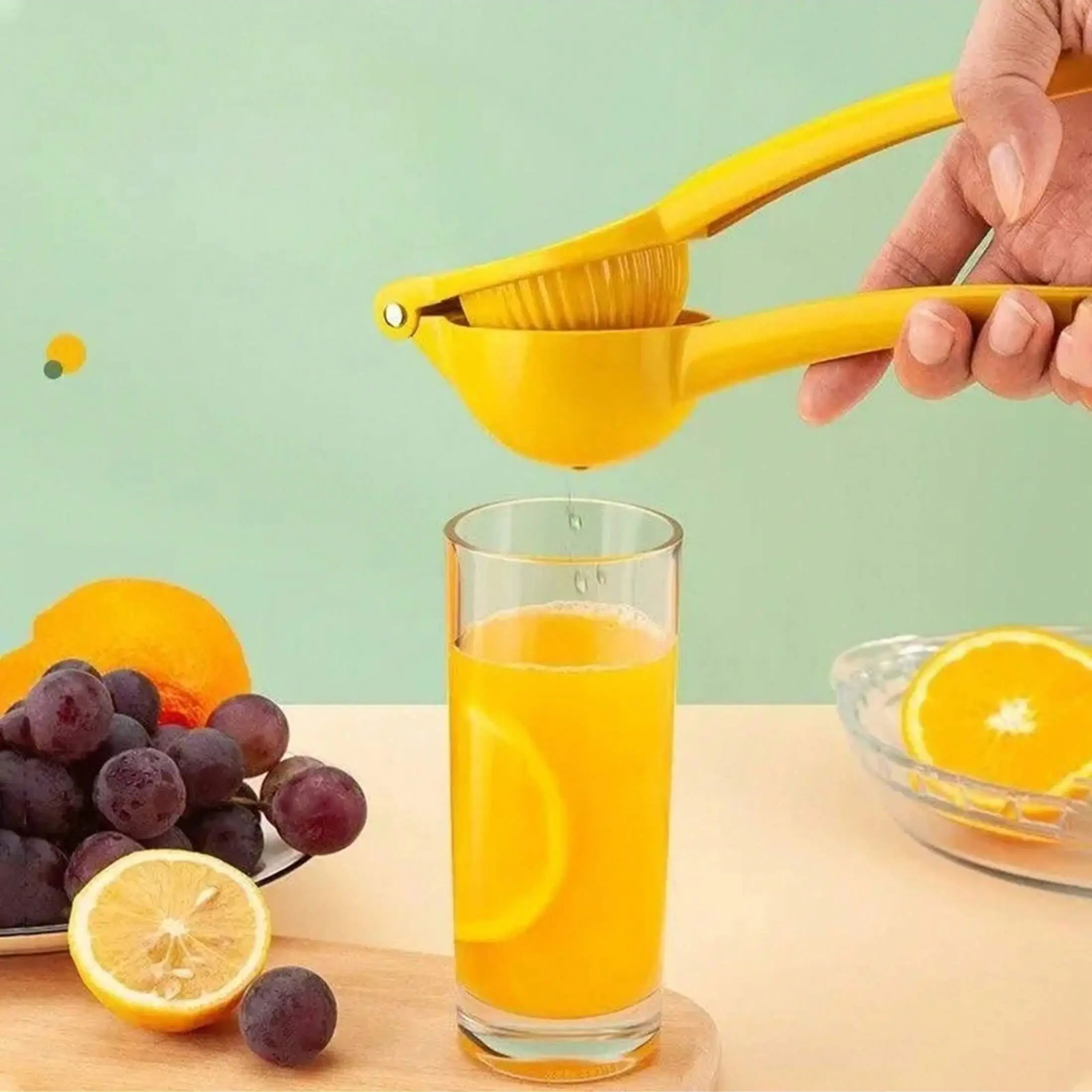 Home Manual Lemon Squeezer Aluminum Alloy Hand Pressed Orange Fruit Juicer Portable Practical Kitchen Tools Mini Blender fruit juicer