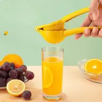 Home Manual Lemon Squeezer Aluminum Alloy Hand Pressed Orange Fruit Juicer Portable Practical Kitchen Tools Mini Blender 1