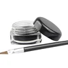1PC Waterproof Gel Eyeliner Mini Eyeliner Gel Cream With Brush Makeup Cosmetic Black Waterproof Eye Liner Pen 3