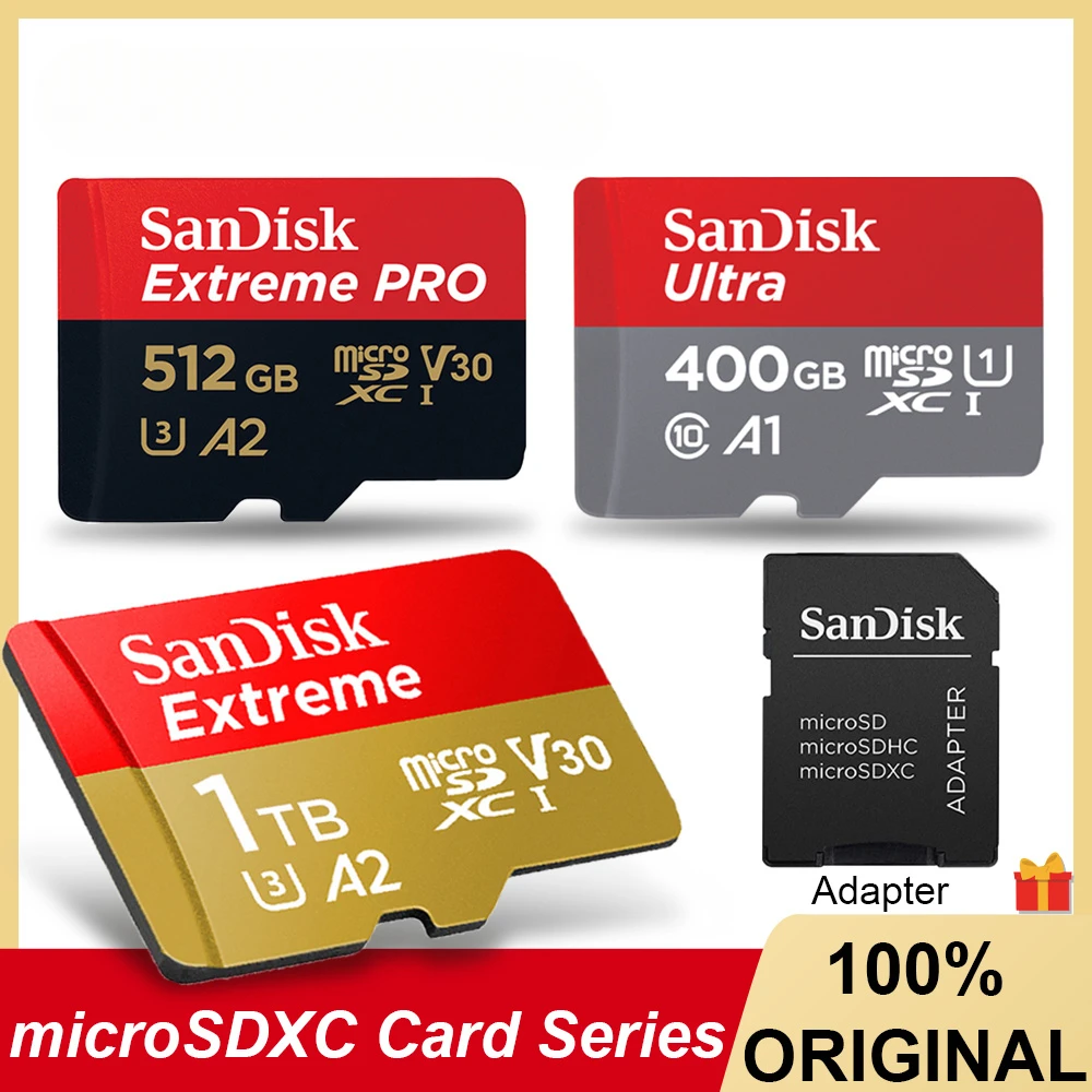 SanDiskMicroSDCardExtremePromicroSDXCA2UHSI4KMemoryCards
