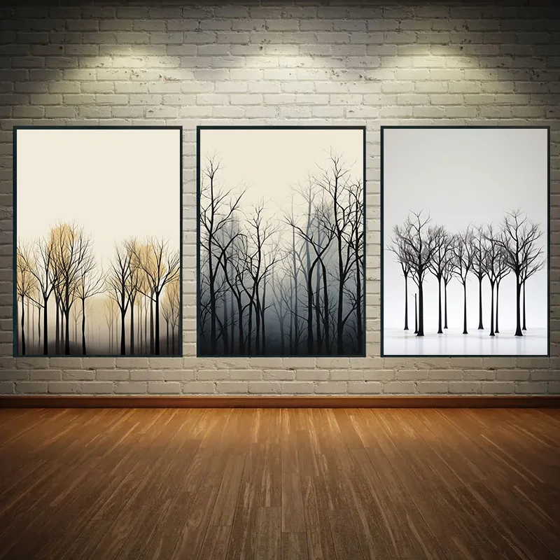 

Posters for Wall Decoration Painting Canvas Printing Room Decor Forest Mysterious Art 1Pcs Home Decorations Interior Paintings