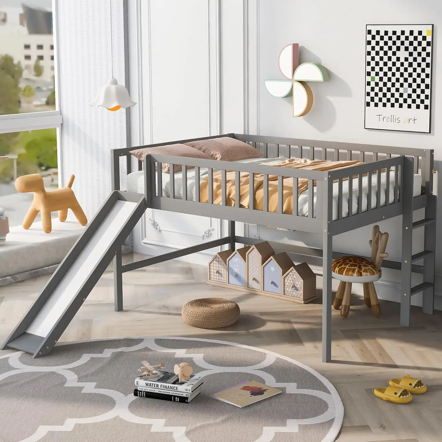 Kids Loft Bed Slide 4