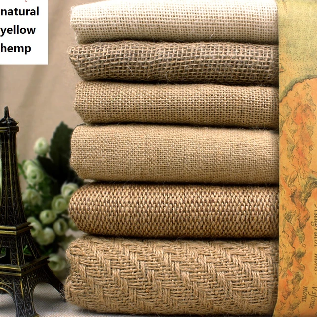 TOILE JUTE NATUREL - NATUREL