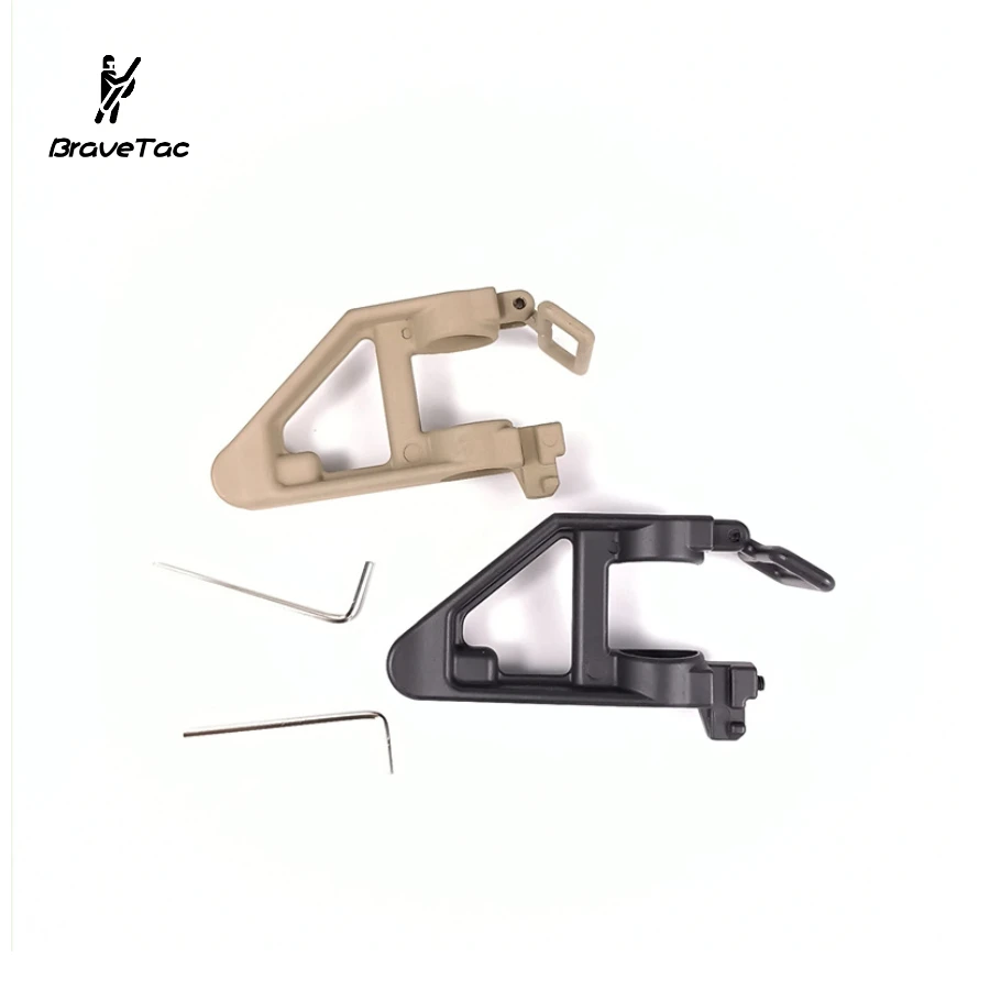 

Brave Metal triangle aim J9 generation M4 AR front quasi frosted texture strap ring 19MM casing decoration