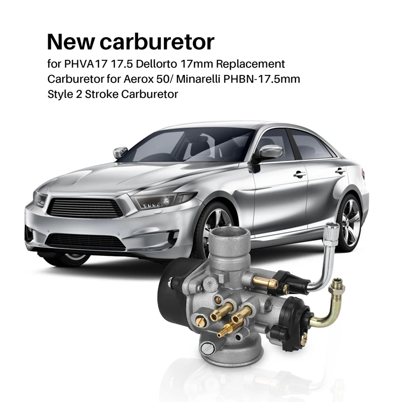 Dellorto - Carburateur PHVA 17,5 Mm TS Minarelli - Elektrische Choke Fuer U A Yamaha Aerox Mbk