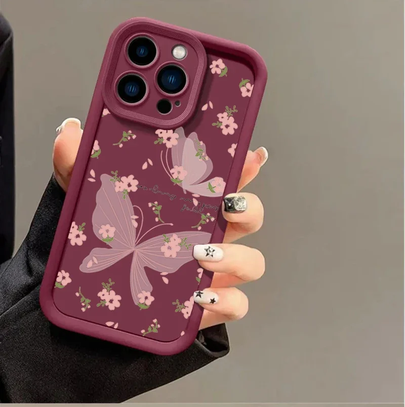 Elegant Butterfly Design Luxury Phone Case