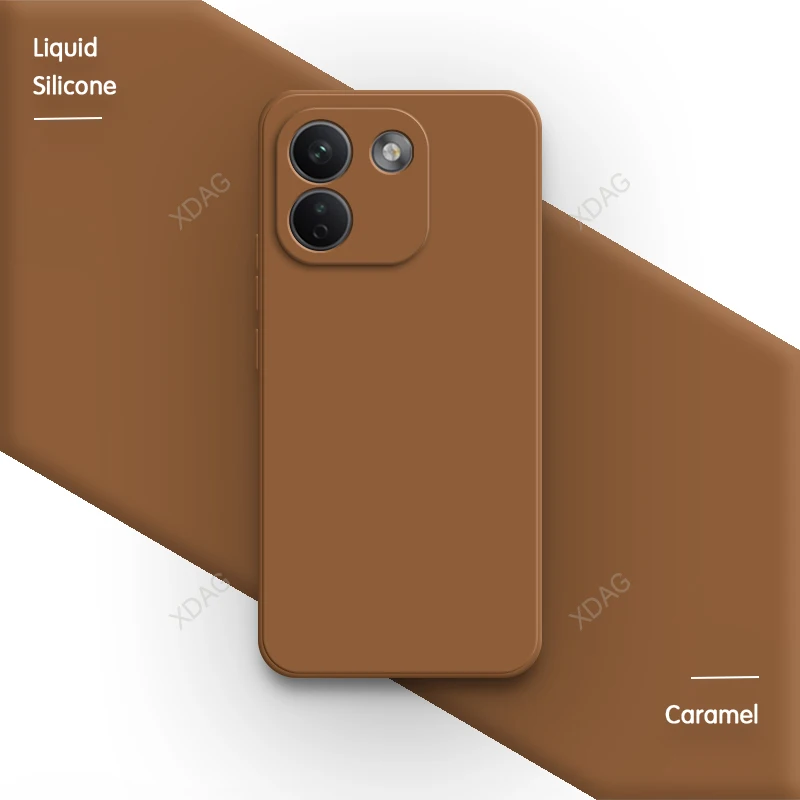 Premium Liquid Silicone Soft Back Phone Case - Simple and Elegant Design