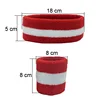 Towel Sweat Bands Set For Men Women Basketball Yoga Headband Tennis Wristbands Sport Gym Running Volleyball Wrist Wrap Sweatband 6