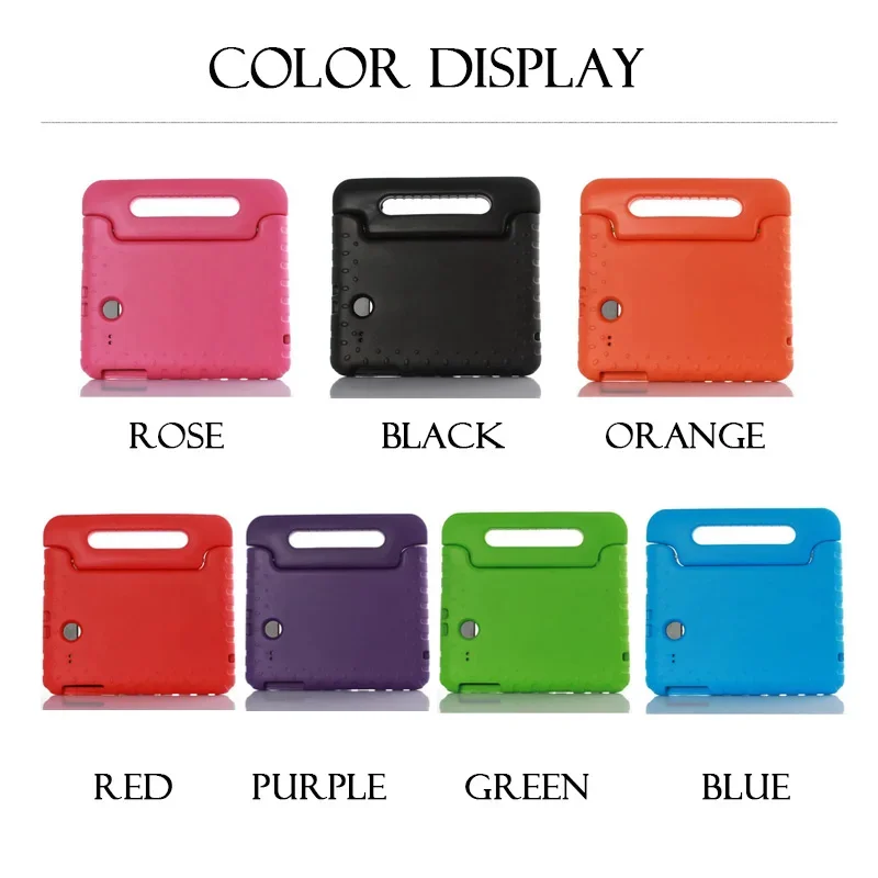 For Samsung Galaxy Tab E 9.6 T560 tablet case Shockproof EVA Foam Protective Cover For Samsung Tab E 9.6 SM-T560 Cute Kids TV Stand