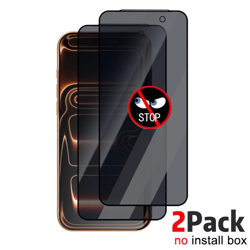 Premium Privacy Screen Protector | Easy Installation | Anti-Spy | HD Clear Tempered Glass