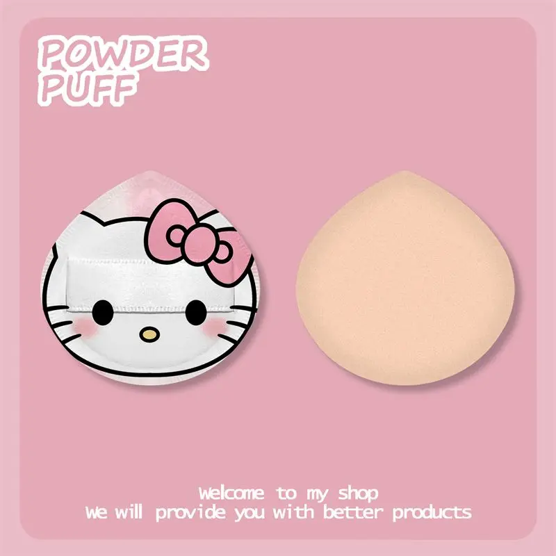 

Kawaii Sanrio Hello Kitty Air Cushion Powder Puff Special Sponge Makeup Egg Powder Cotton Pad Tool Beauty Tool