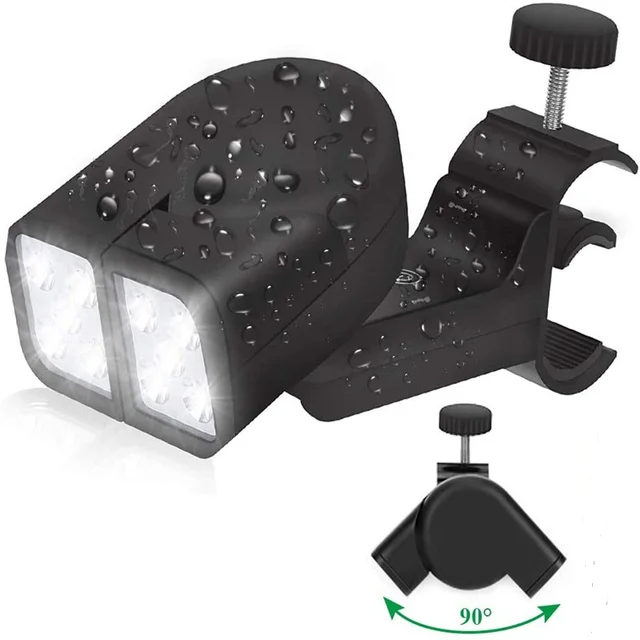 Hordozható Bbq Grill Lámpatest Led -Es Lámpák Zseblámpa Világító Lámpa Fogantyú -Tartó Kliptel Grillezéshez Kültéri Kiegészítő - Image 2