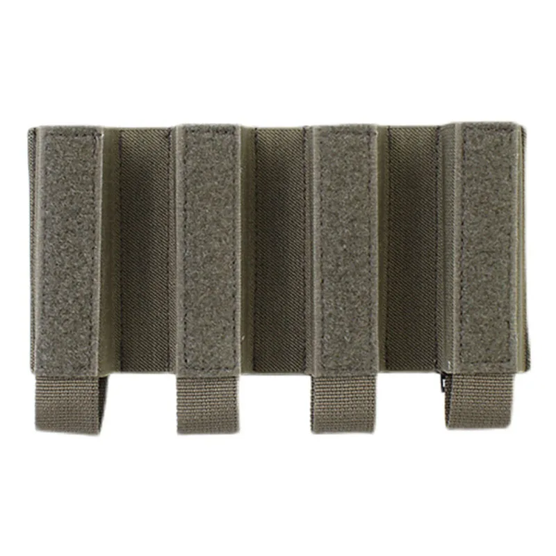 Outdoor Sports Tactical Vest Dope SMG 9MM Bag Quadruple 4 Partition Mag Insert pouch for MP5 MP7 ARP9