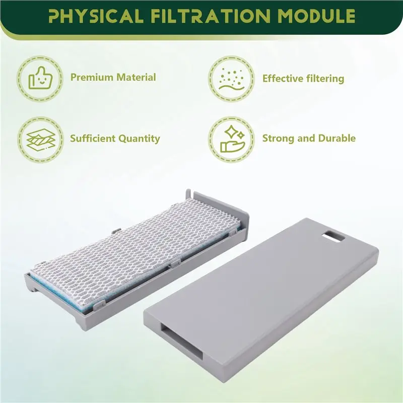 【HOME ESSENTIAL】6X Mijia 어항 필터 카트리지 수족관 물리적 생화학 여과 필터 교체용