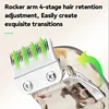 Kemei KM-CW2100 USB Rechargeable Pet Hair Trimmer Four Gears Adjustable Cordless Scissors Electric Hair Clipper 5