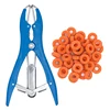 Animal Sheep/Goat Tail Removal Castration Forceps Plier Particulate Rubber Ring Expansion Clamp for Farm Livestock Equip 6