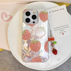 Bow Cherry Strawberry Decorative Phone Case for Vivo V25E 4G(LAT AM) (1)