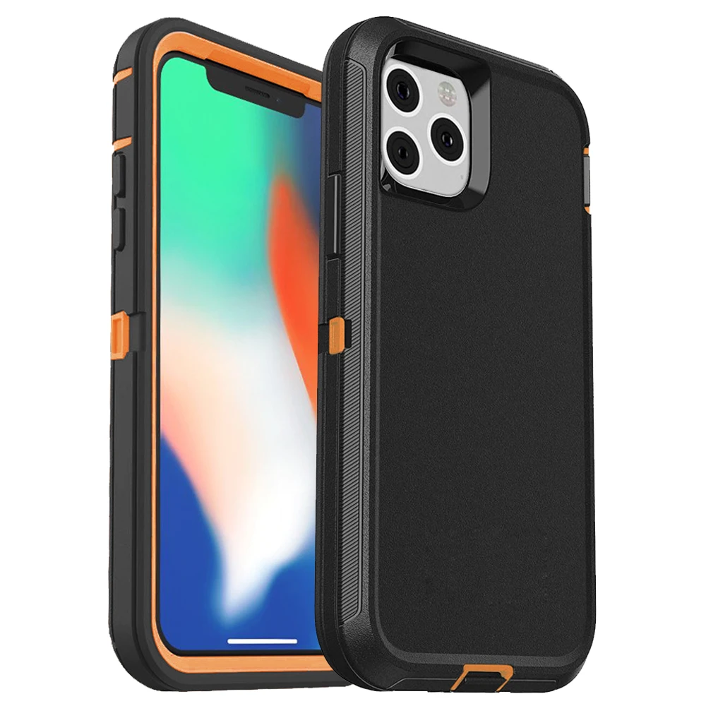 Triple Protection Shockproof & Heavy Duty Case with Belt Clip
