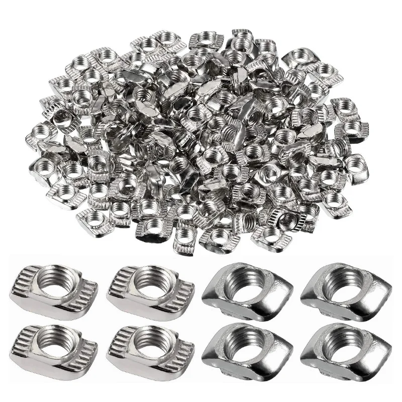 M5 20 Series Slot T-nut Sliding T Nut Hammer Drop In Nut Fasten