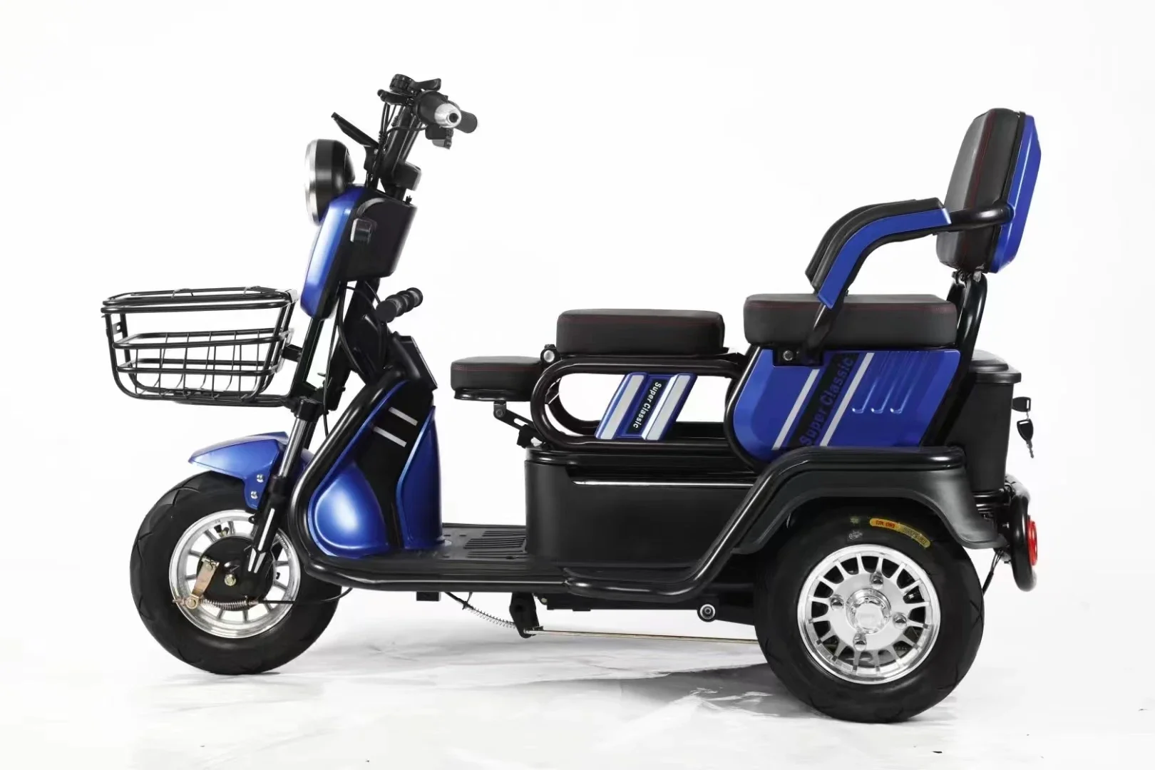 Brushless Electric Tricycle electric scooter solar adult electric tricycle