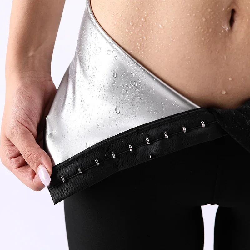 Description Picture 3 of item2024 Shaper Slimming Shorts Sweat Sauna Pants Waist Trainer Shapewear Tummy Hot Thermo Slim Leggings Weight Loss Fitness Workout