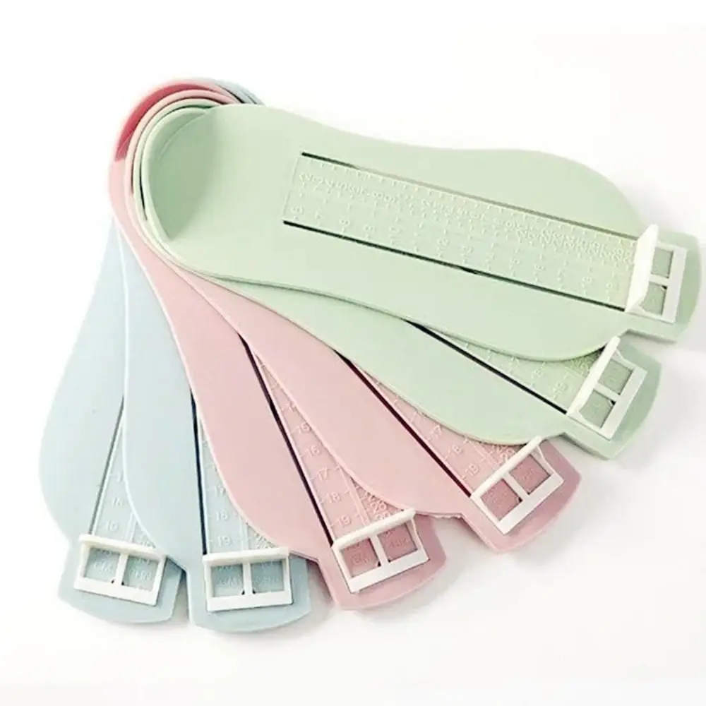 Simple Universal Plastic Practical Shoes Accessory Foot Measure Gauge Children Feet Ruler Measures Tool Shoes Size Measuring