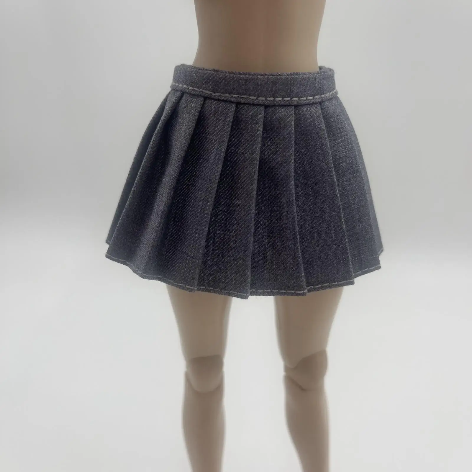 1:6 Womans Pleated Skirt for 12`` Action Figure Body Accessories Dress up