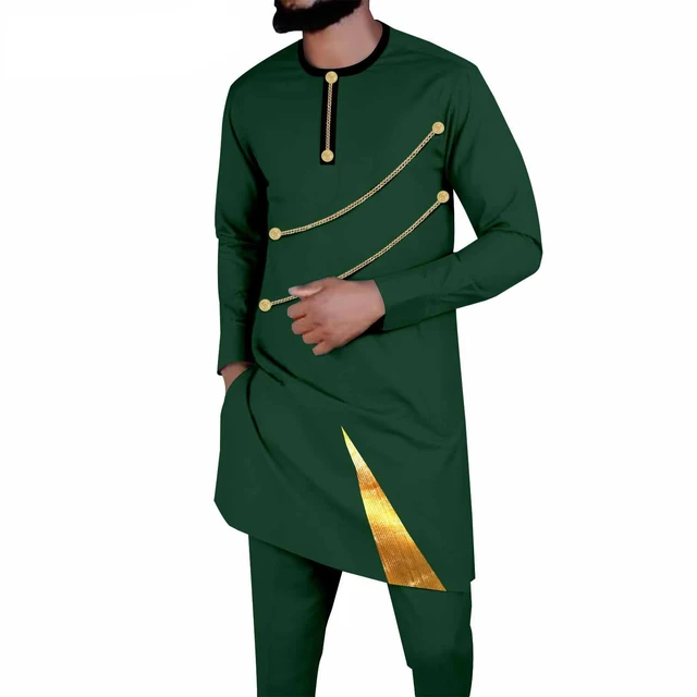 Emeka Long Sleeve Dashiki Outfit
