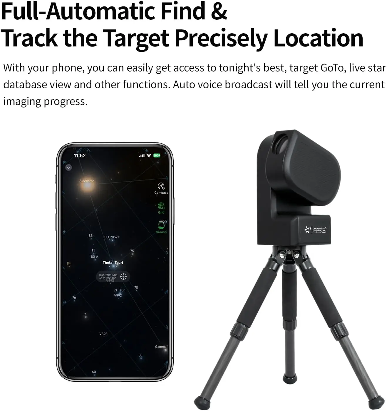 Seestar S50 Smart Digital Telescope All-in-One Autofocus Portable for Beginners and Experienced Users 4