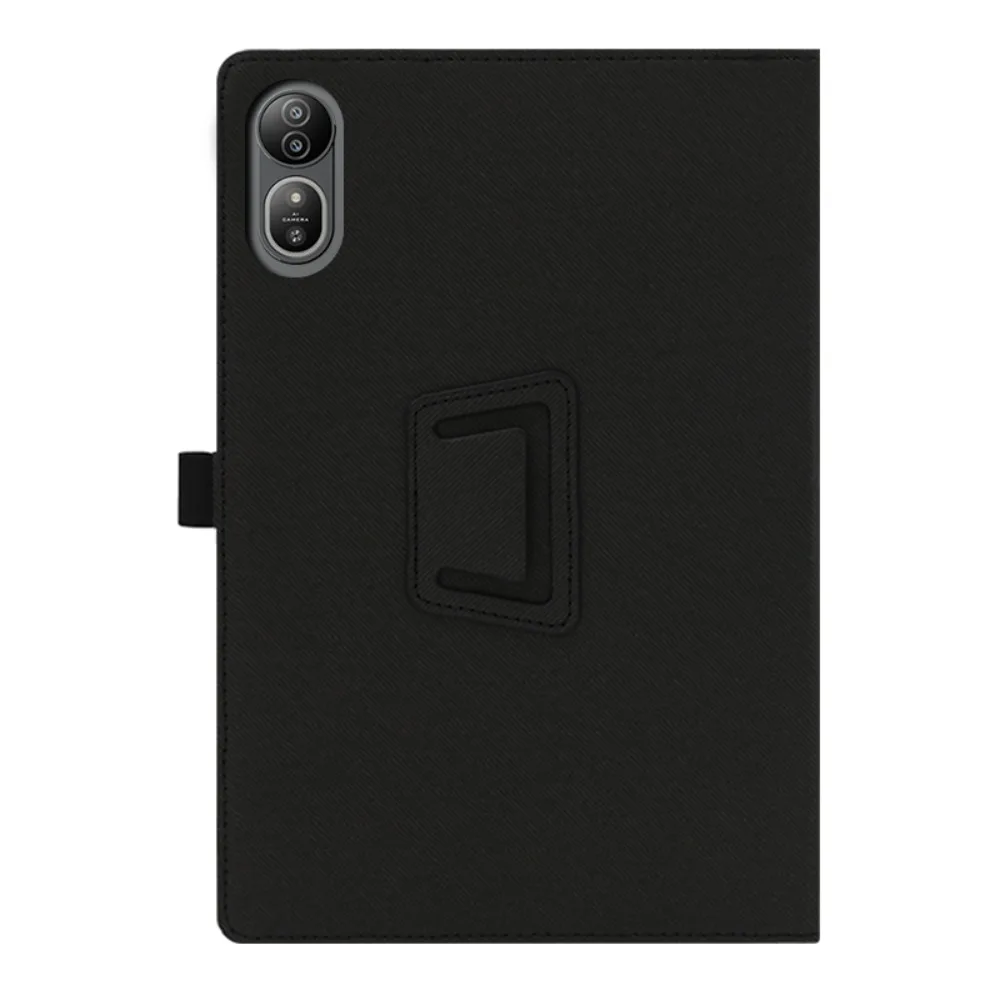 Elegant PU Leather Two-Fold Stand Case Cover with Hand Strap