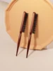 1 piece of wooden mouse tail comb tear comb for hair segmentation for edge control, combing back, smoothing, and fluffiness 6
