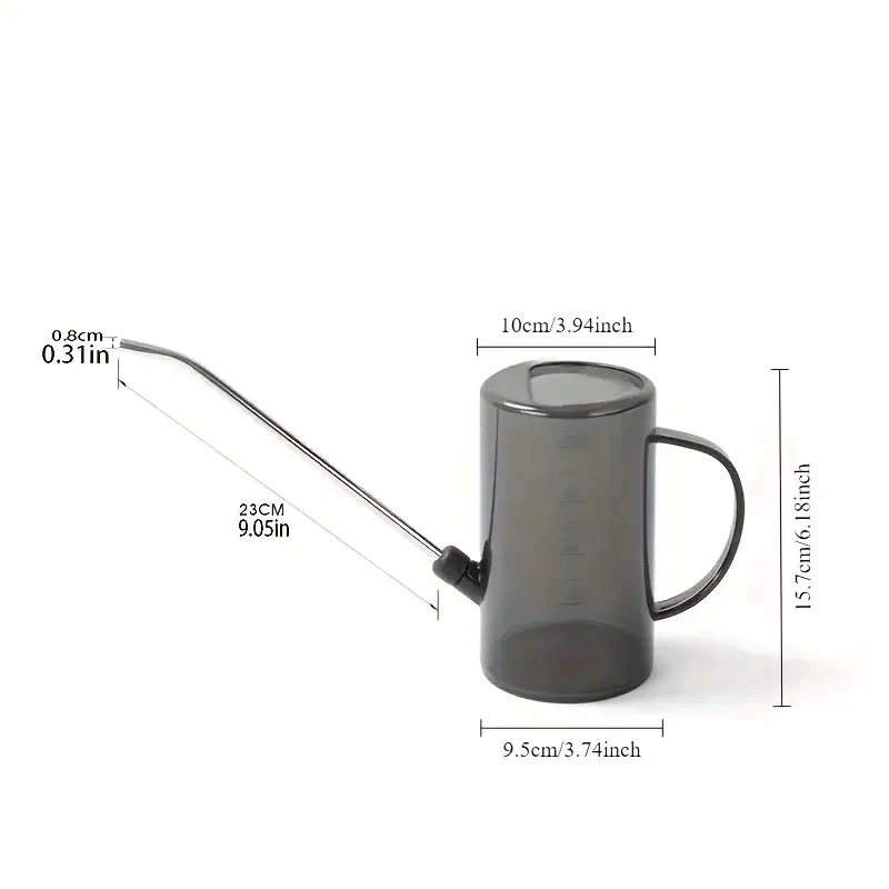 1L Long Spout Watering Can Set 3