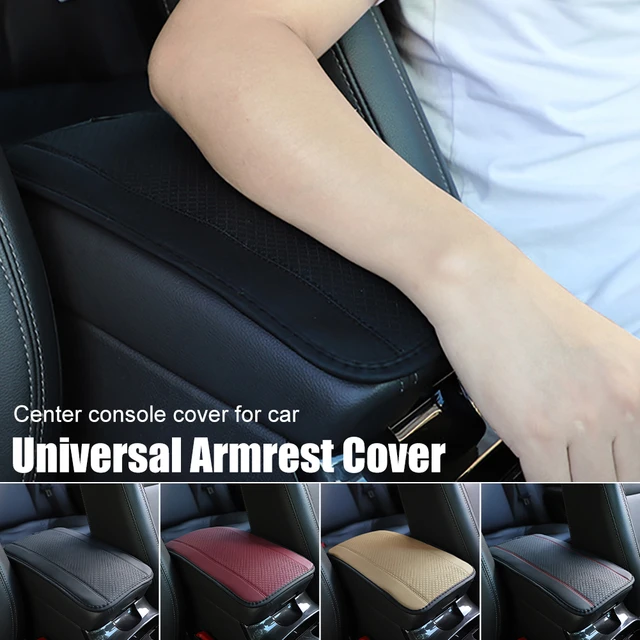 Tohuu Car Center Console Pad Breathable Car Armrest Box Mat Anti-slip Truck  Accessories Universal Car Decor Accessories for A Long Term Use biological  