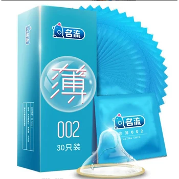 PERSONAGE 002 Ultra Thin 52mm Natural Latex Condoms Lubricated Smooth Long-lasting for Men Adult Intimate Sex Product 1