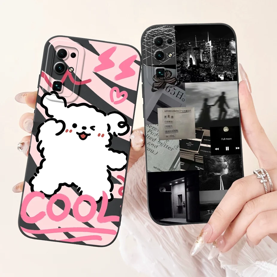 Lovely Cartoon Shockproof Phone Case - Stylish Protective Cover for Huawei Honor 30 Series