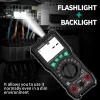 MASTFUYI Digital Multimeter Ammeter AC DC Voltmeter Mini Hand Held Digital Multimeter Cable Ohm Meter With Probe Combination 6