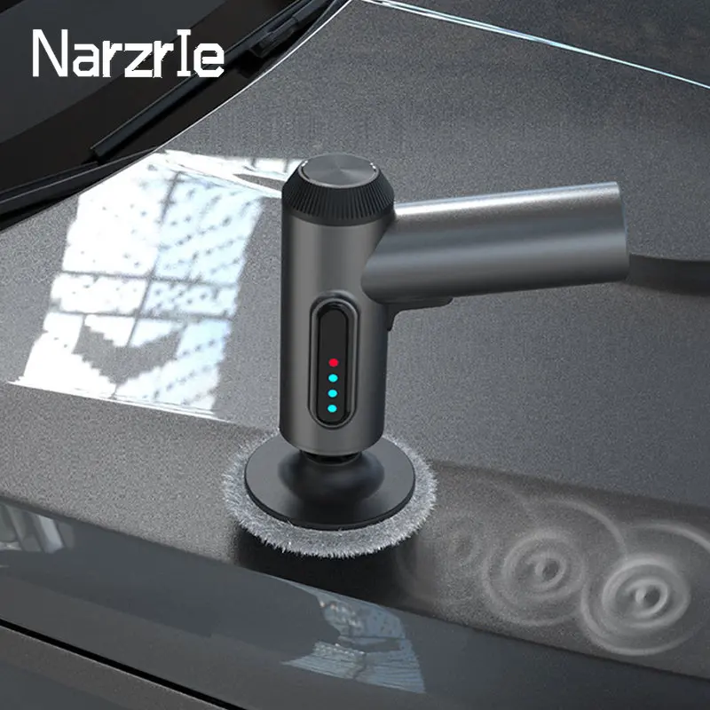 Wireless Car Polisher Electric Repair Tool 2000rpm Car Scratches Repair Paint Polishing Auto Polish Waxing Machine Rechargeable