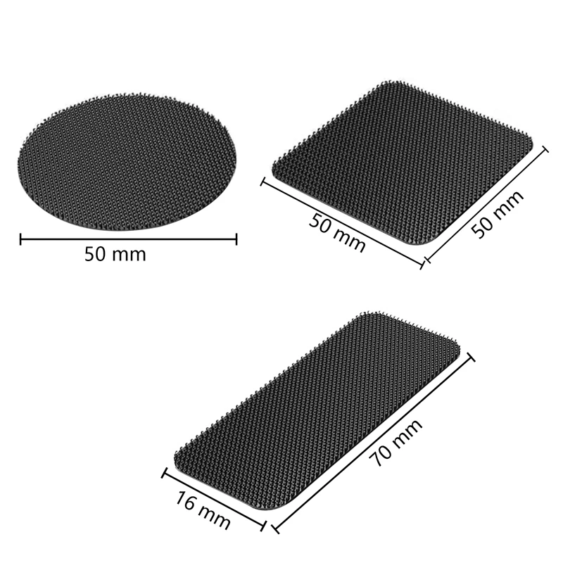 Double Sided Stickers 2/10/20pcs Self-Adhesive Car Floor Mats Fixed Patches Carpet Sheet Non-slip Grip Tapes High Viscosi