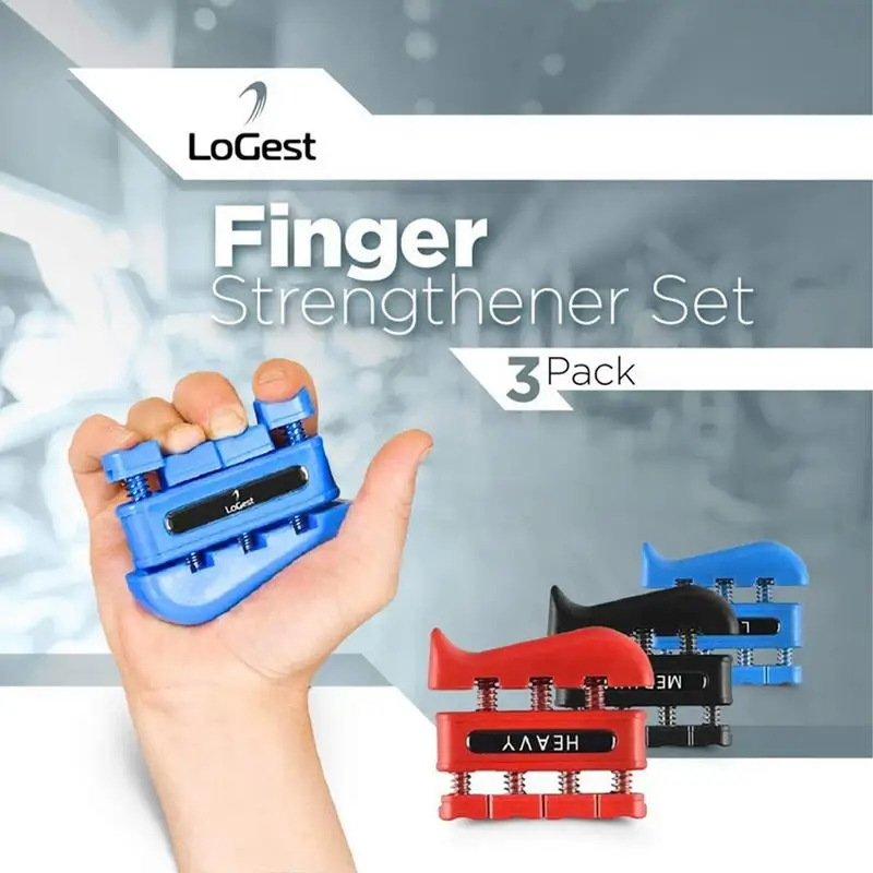 Finger Strengthener Finger Exerciser for Forearm and Hand Strengthener Hand Grip Workout Equipment for Musician Rock Climbing