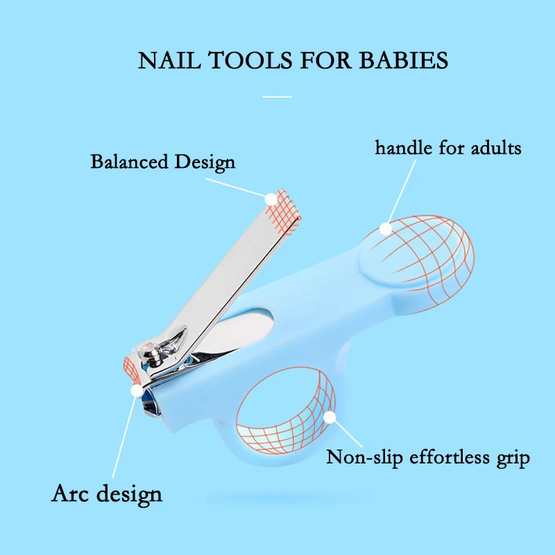 Baby Nail Repair Tool  Round Head Safety Scissors  Nail Clippers Do Not Hurt Hands Remove Bacteria To Prevent Scratch Infection 5