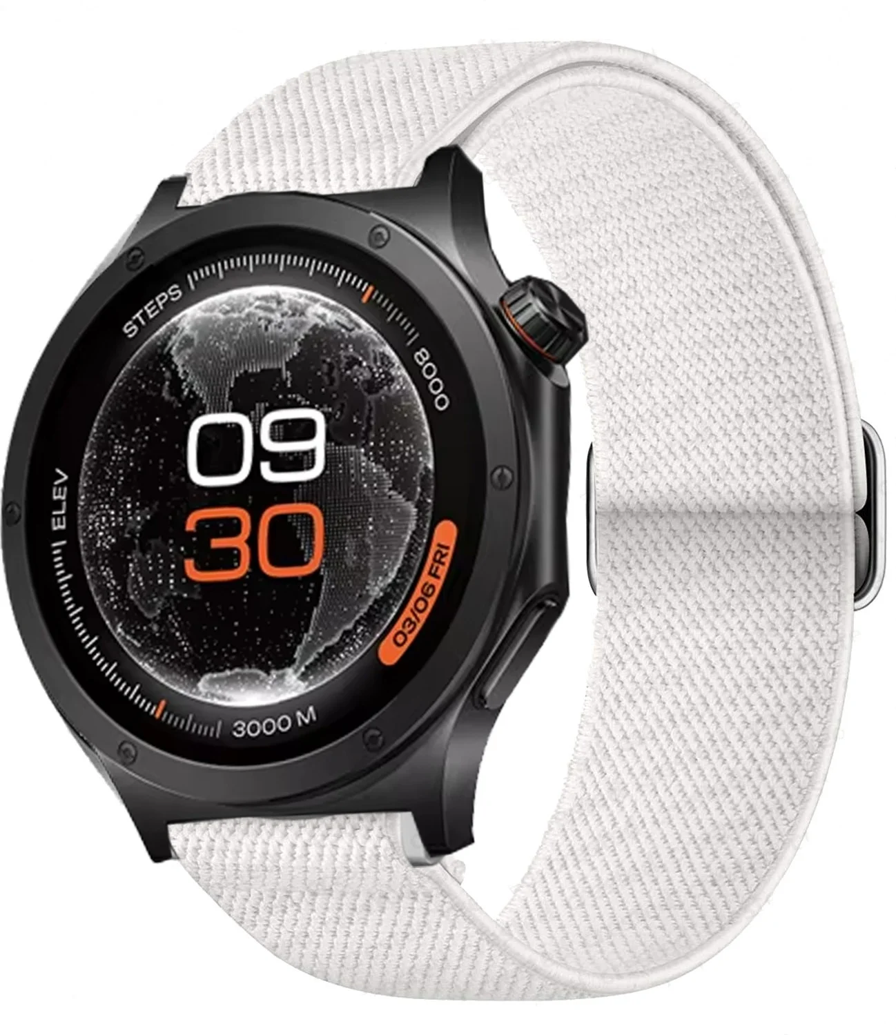 Adjustable Nylon Strap for Smartwatches - Elastic Bracelet Band Accessory