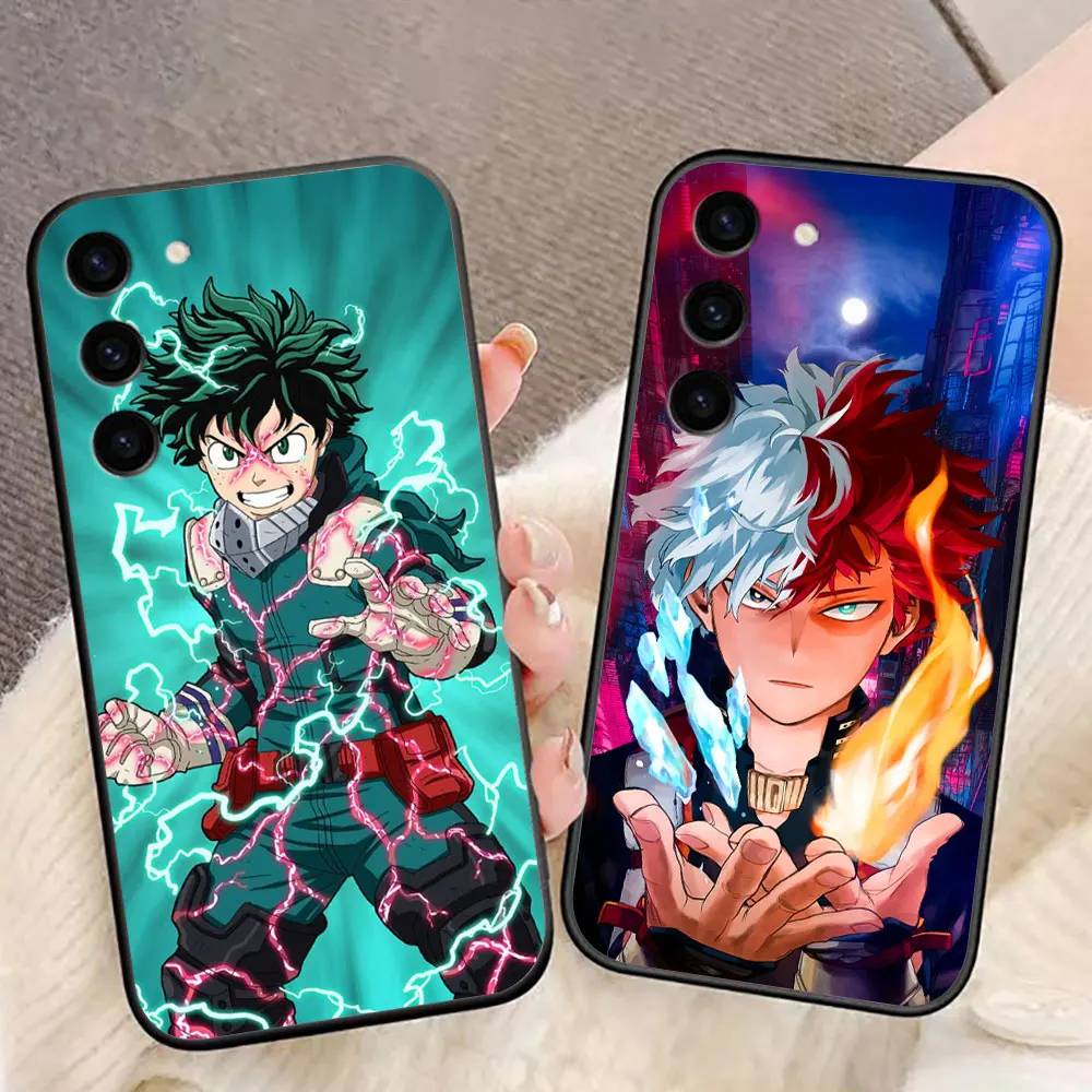 My Hero Academy Cartoon Phone Case - Durable and Stylish Cover