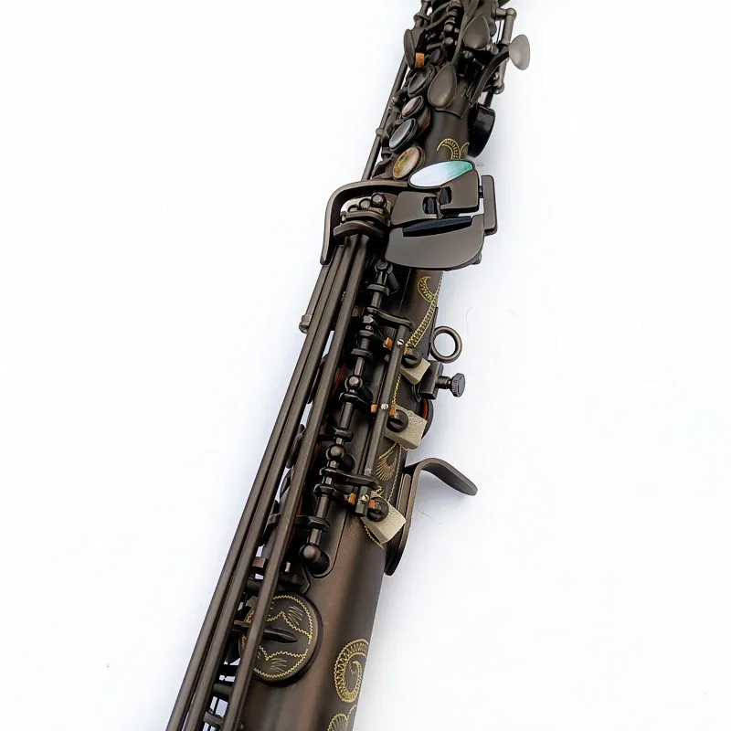 New Japan Soprano saxophone sax Curved bell Soprano saxophone Bb key to High F key and G