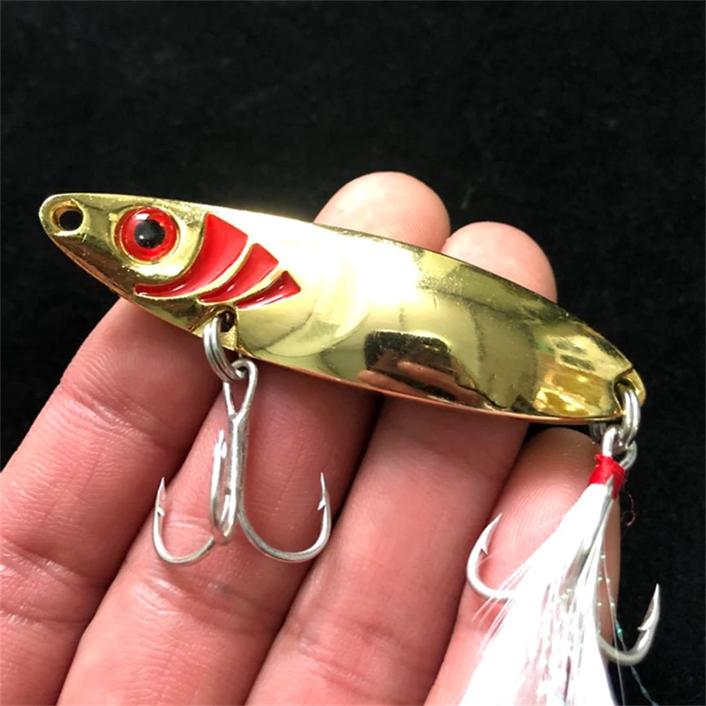 1PCS Metal Spinner Spoon Trout Fishing Lure Hard Bait Sequins Noise  Paillette Artificial Bait Small Hard Sequins Spinner Lures