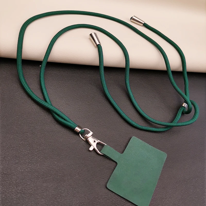 Adjustable Crossbody Phone Lanyard Necklace with Safety Clip