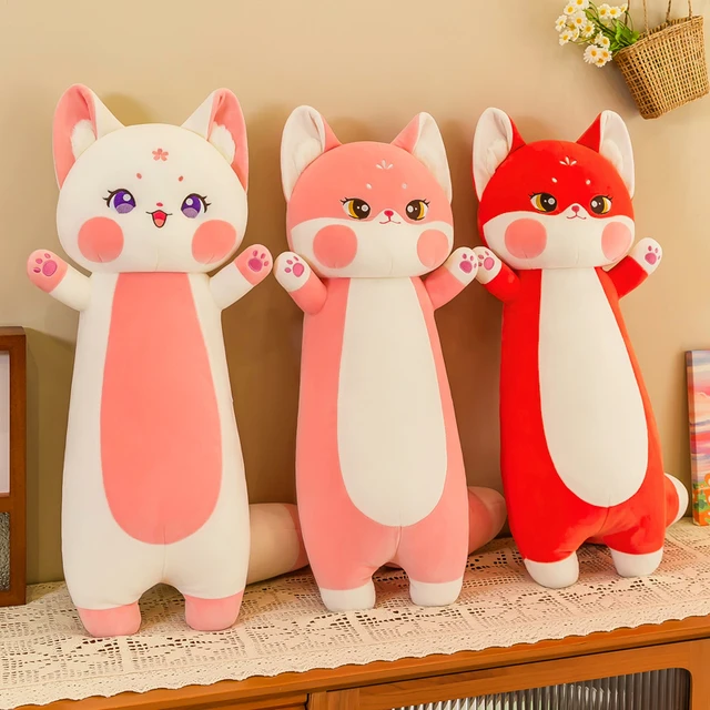 Gatos de brinquedo de pelúcia, brinquedos de pelúcia kawaii