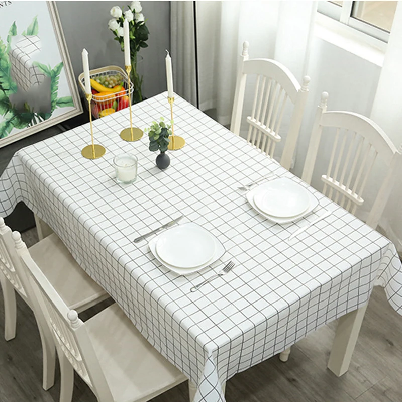 The tablecloth with a warm and cozy atmosphere, a high-temperature resistant tablecloth, and a waterproof, oil-proof, and no-was 3