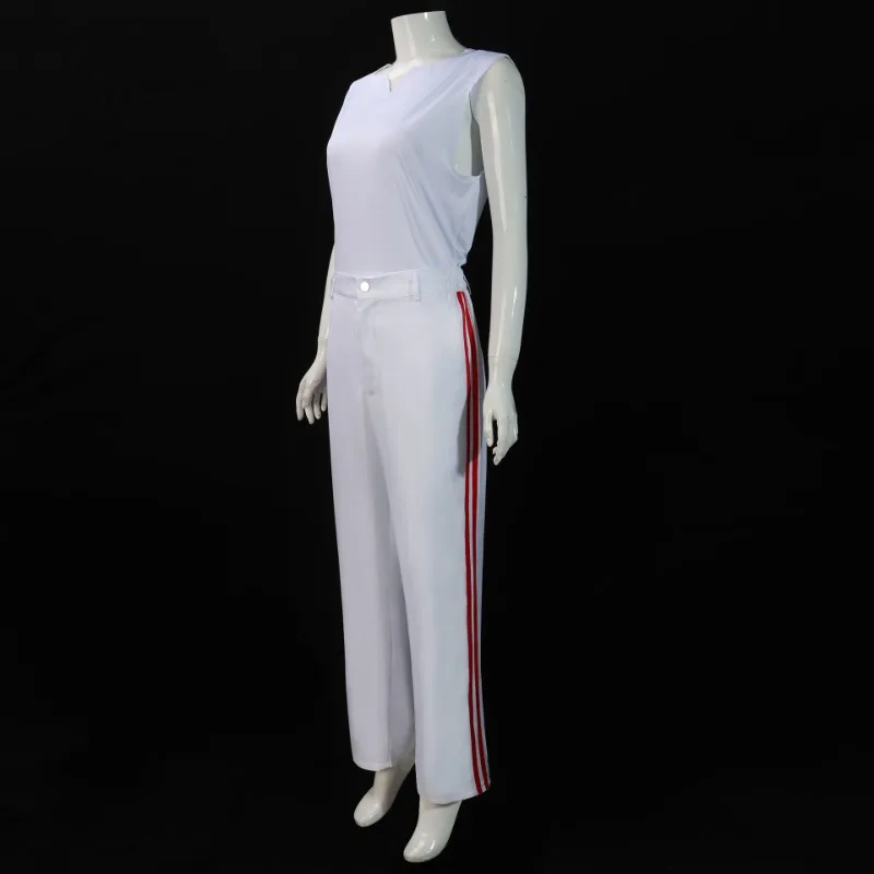Freddie Mercury Bohemian Rhapsody Cosplay Costume Set | Yellow Jacket & White Singlet Halloween Outfit S56fc2c4615c54cc19b8fd645ba925a9eI