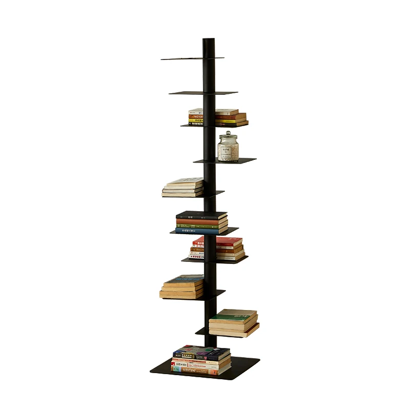 Adult Children Book Shelf Living Room Iron Storage Book Corner Bedroom Organizer Shelf Long Estanteria Bookshelf Decor