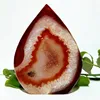 Natural Stone Red Agate Crystal Druzy Geode Freeform Home Room Decoration Spiritual Meditation Chakra Reiki Healing Crystals 3